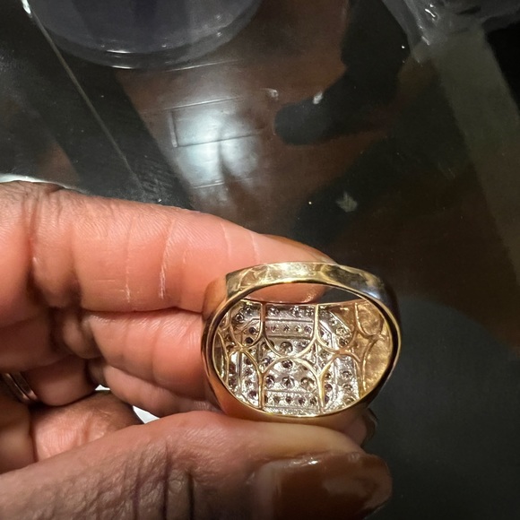 2 carat men’s ring- never worn still in box - Picture 4 of 5